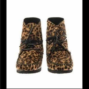 Isabel Marant Calf Hair Moccasin Boot (Bergdorf Goodman) Sz 40